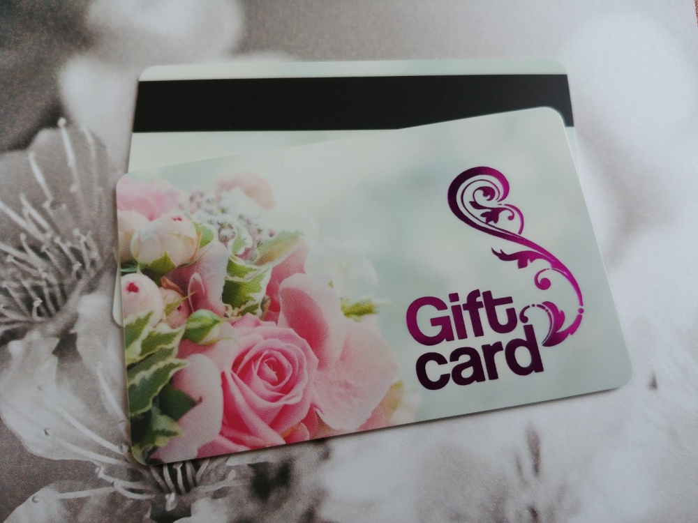 Magstripe gift cards