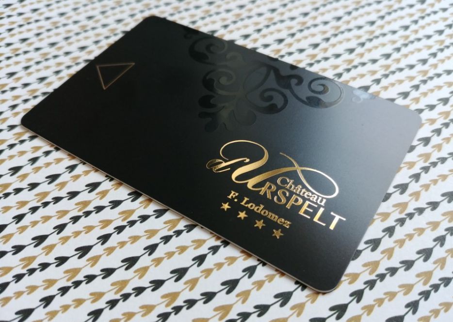 Smart hotel cards - decorative print options